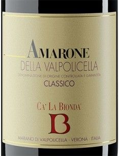 Amarone della Valpolicella Classico DOCG 2017 (750 ml.) Ca' La Bionda Ca' la Bionda - 1 2