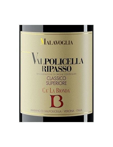 Valpolicella Ripasso Classico Superiore DOC 'Malavoglia' 2020 (750 ml.) Ca' La Bionda Ca' la Bionda - 2