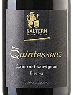 Alto Adige Riserva DOC Cabernet Sauvignon 'Quintessenz' 2020 (750 ml.) Cantina di Caldaro Kaltern Kaltern - 1 2
