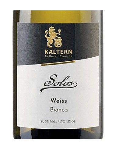 Alto Adige Bianco DOC 'Solos' 2021 (750 ml.) Cantina di Caldaro Kaltern Kaltern Cantina di Caldaro - 2