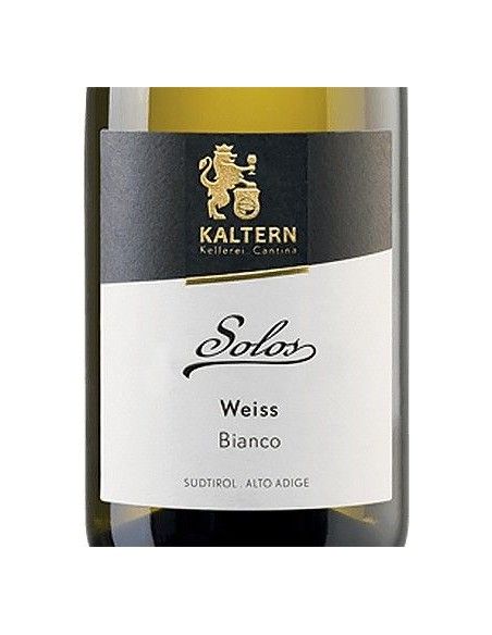 Alto Adige Bianco DOC 'Solos' 2021 (750 ml.) Cantina di Caldaro Kaltern Kaltern Cantina di Caldaro - 2