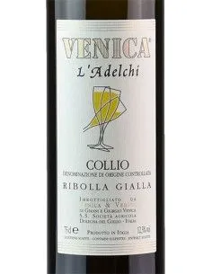 Collio DOC Ribolla Gialla 'L'Adelchi' 2022 (750 ml.) Venica Venica - 1 2