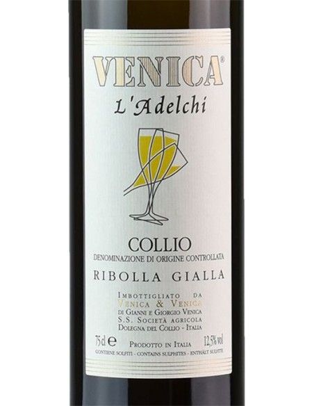 Collio Ribolla Gialla DOC 'L'Adelchi' 2022 (750 ml.) Venica Venica - 2