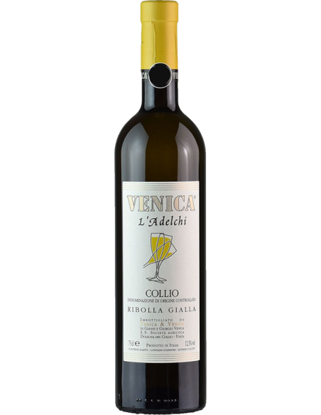 Collio DOC Ribolla Gialla 'L'Adelchi' 2022 (750 ml.) Venica Venica - 1