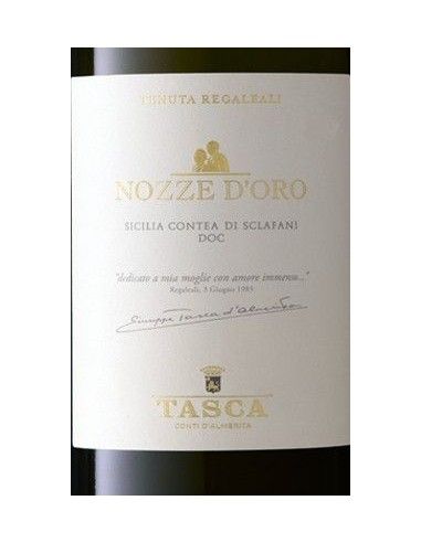 Sicilia DOC Nozze d'Oro Tenuta Regaleali 2021 (750 ml.) Tasca d'Almerita Tasca d'Almerita - 2
