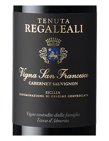 Terre Siciliane IGT Cabernet Sauvignon Vigna San Francesco 2019 (750 ml.) Tasca d'Almerita Tasca d'Almerita - 2