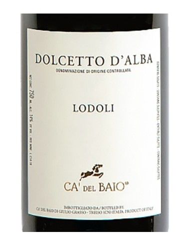 Dolcetto d'Alba DOC 'Lodoli' 2022 (750 ml.) Ca' del Baio Ca' del Baio - 2