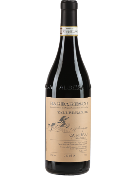 Barbaresco DOCG 'Vallegrande' 2021 (750 ml.) Ca' del Baio Ca' del Baio - 1