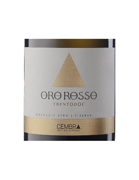 Trento DOC Riserva Dosaggio Zero 'Oro Rosso' 2018 (750 ml.) Cembra Cembra - 2