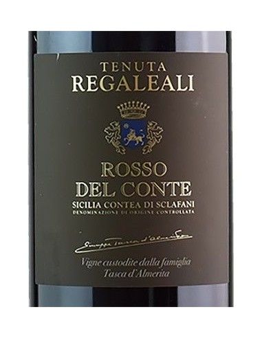 Contea di Sclafani Rosso DOC 'Rosso del Conte' 2018 (750 ml.) Tasca d'Almerita Tasca d'Almerita - 2