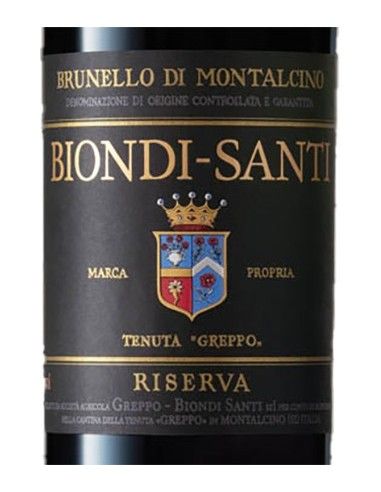 Brunello di Montalcino Riserva DOCG 'Tenuta Greppo' 2010 (750 ml.) Biondi Santi Biondi Santi - 2