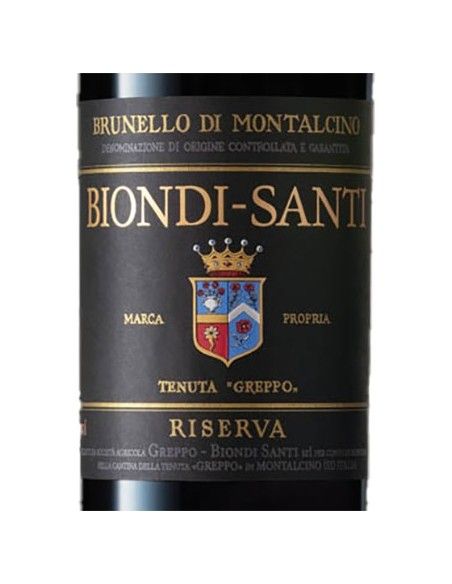 Brunello di Montalcino Riserva DOCG 'Tenuta Greppo' 2010 (750 ml.) Biondi Santi Biondi Santi - 2