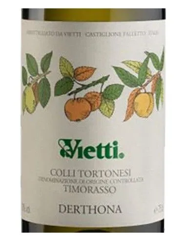 Colli Tortonesi DOC  Timorasso 'Derthona' 2022 (750 ml.) Vietti Vietti - 2