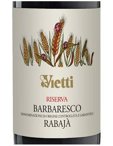 Barbaresco Riserva DOCG 'Rabaja' 2019 (750 ml.) Vietti Vietti - 2