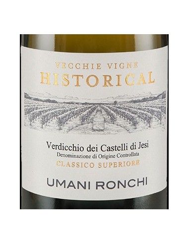 Verdicchio dei Castelli di Jesi Classico Superiore DOC 'Historical' 2018 (750 ml.) Umani Ronchi Umani Ronchi - 2
