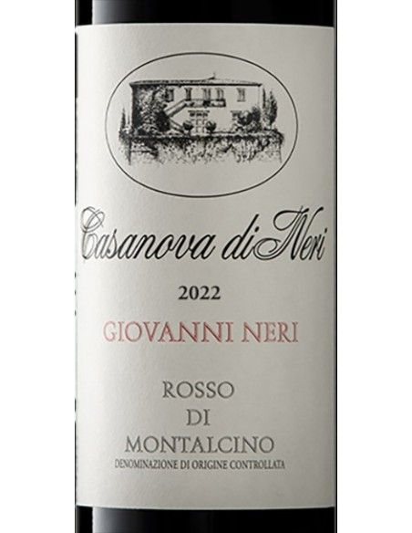 Rosso di Montalcino DOC 'Giovanni Neri' 2022 (750 ml.) Casanova di Neri Casanova di Neri - 2