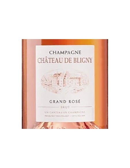 Champagne AOC Brut 'Grand Rose' (750 ml.) Chateau de Bligny Chateau de Bligny - 2