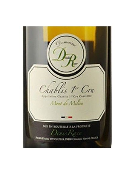 Chablis AOC Premier Cru 'Mont de Milieu' 2022 (750 ml.) Denis Race Denis Race - 2 Chablis AOC Premier Cru 'Mont de Milieu' 2022 (750 ml.) Denis Race Denis Race - 2