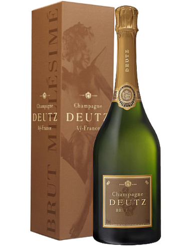 Champagne AOC Brut Jahrgang 2016 (750 ml. mit etui) Deutz Deutz - 1