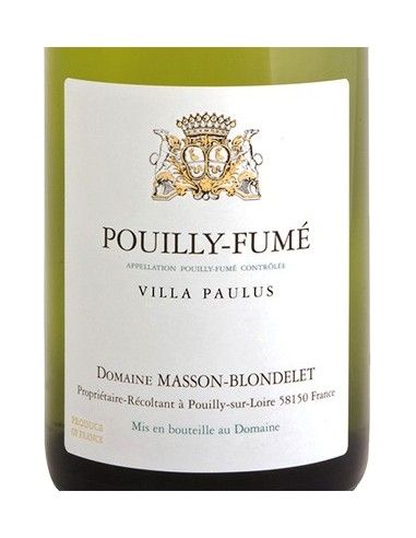 Pouilly Fume' AOC 'Villa Paulus' 2021 (750 ml.) Domaine Masson Blondelet Domaine Masson-Blondelet - 2