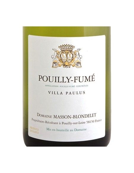 Pouilly Fume' AOC 'Villa Paulus' 2021 (750 ml.) Domaine Masson Blondelet Domaine Masson-Blondelet - 2