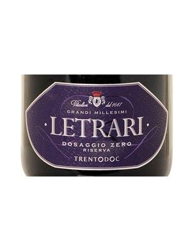Trentodoc Riserva Zero Dosage Millesime 2017 (750 ml.) Letrari Letrari - 2