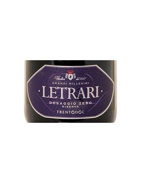 Trentodoc Riserva Zero Dosage Millesime 2017 (750 ml.) Letrari Letrari - 2
