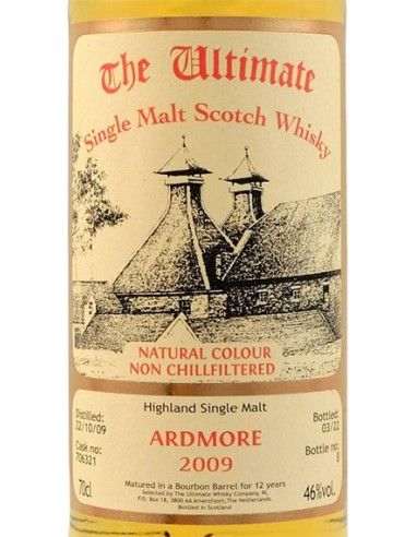 Single Malt Scotch Whisky 'Ardmore' 12 Years 2009 (700 ml. boxed) The Ultimate Whisky Company The Ultimate - 3