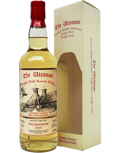 Single Malt Scotch Whisky 'Inchgower' 14  Jahre 2007 (700 ml. mit etui) The Ultimate Whisky Company The Ultimate - 1