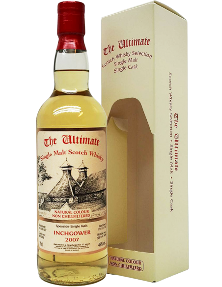 Single Malt Scotch Whisky 'Inchgower' 14 Years 2007 (700 ml. astucciato) The Ultimate Whisky Company The Ultimate - 1 Single Malt Scotch Whisky 'Inchgower' 14 Years 2007 (700 ml. astucciato) The Ultimate Whisky Company The Ultimate - 1