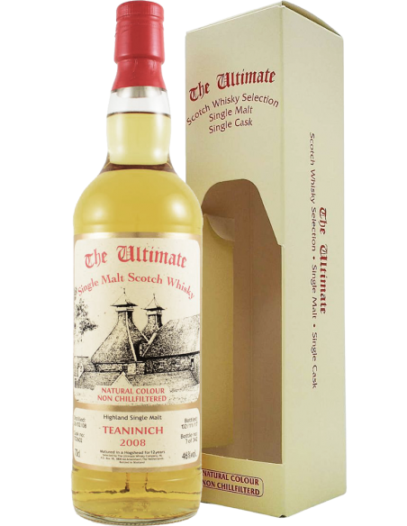 Single Malt Scotch Whisky 'Teaninich' 12 Years 2008 (700 ml. boxed) The Ultimate Whisky Company The Ultimate - 1