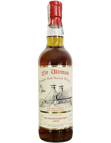 Peated Single Malt Scotch Whisky 'Bunnahabhain Staoisha' 13 Ans 2008 (700 ml. avec etui) The Ultimate Whisky Company The Ultimat