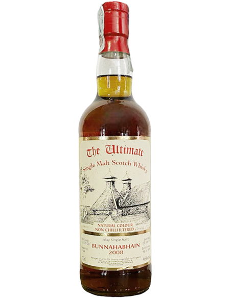 Peated Single Malt Scotch Whisky 'Bunnahabhain Staoisha' 13 Jahre 2008 (700 ml. mit etui) The Ultimate Whisky Company The Ultima