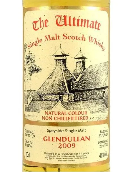 Single Malt Scotch Whisky 'Glendullan' 13 Years 2009 (700 ml. boxed) The Ultimate Whisky Company The Ultimate - 3