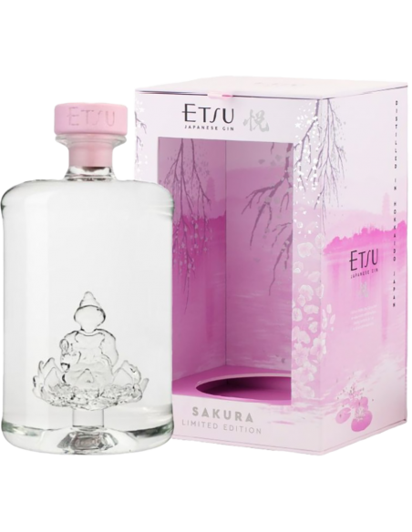 Gin 'Sakura' Limited Edition (700 ml. deluxe Geschenkbox) Etsu Etsu - 1