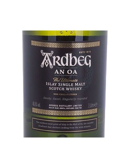 Single Malt Scotch Whisky Islay 'An Oa' (700 ml. astucciato) Ardbeg Ardbeg - 3 Single Malt Scotch Whisky Islay 'An Oa' (700 ml. astucciato) Ardbeg Ardbeg - 3