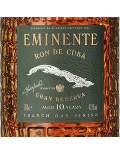 Ron de Cuba 'Gran Reserva' Aged 10 Years (700 ml.) Eminente Eminente - 1 2