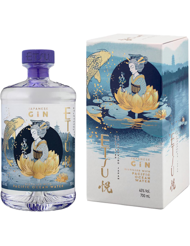 Gin Pacific 'Ocean Water' (700 ml. boxed) Etsu Etsu - 1