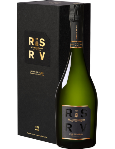 Champagne Brut 'RSRV Cuvee Lalou' Vintage 2006 (750 ml. gift box) G.H. Mumm Mumm - 1
