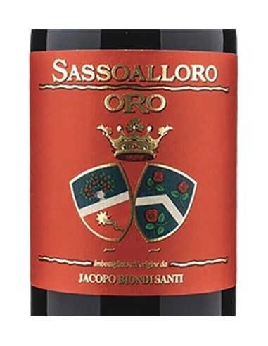 Toscana IGT 'Sassoalloro Oro' 2021 (750 ml.) Jacopo Biondi Santi Jacopo Biondi Santi - 2