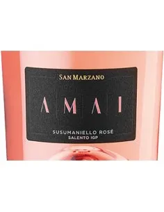 Salento IGP Susumaniello Rosato 'Amai' 2024 (750 ml.) San Marzano San Marzano - 1 2