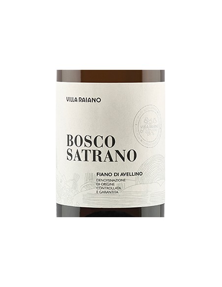 Fiano di Avellino DOCG 'Bosco Satrano' 2020 (750 ml.) Villa Raiano Villa Raiano - 2