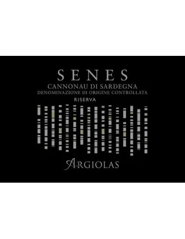Cannonau di Sardegna Riserva DOC 'Senes' 2021 (750 ml.) Argiolas Argiolas - 2