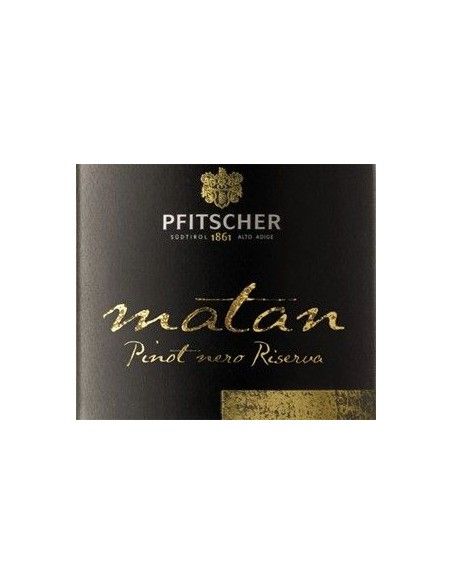 Alto Adige Riserva DOC Pinot Noir 'Matan' 2022 (750 ml.) Pfitscher Pfitscher - 2