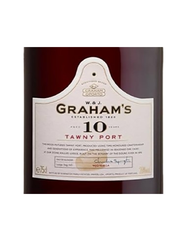 Porto Tawny 10 Years Old (750 ml. Metall-Geschenkbox) W. & J. Graham's Graham's - 3
