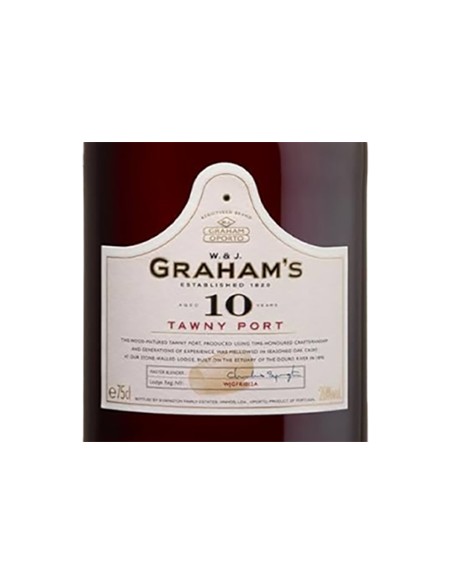 Porto Tawny 10 Years Old (750 ml. astuccio metallo) W. & J. Graham's Graham's - 3