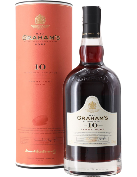 Porto Tawny 10 Years Old (750 ml. Metall-Geschenkbox) W. & J. Graham's Graham's - 1