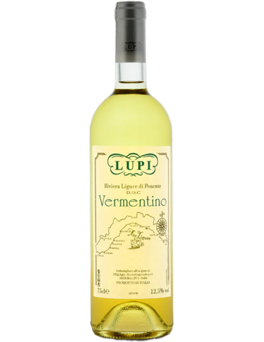 Riviera Ligure di Ponente Vermentino DOC 2023 (750 ml.) Lupi Lupi - 1