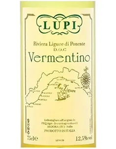 Riviera Ligure di Ponente DOC Vermentino 2023 (750 ml.) Lupi Lupi - 1 2