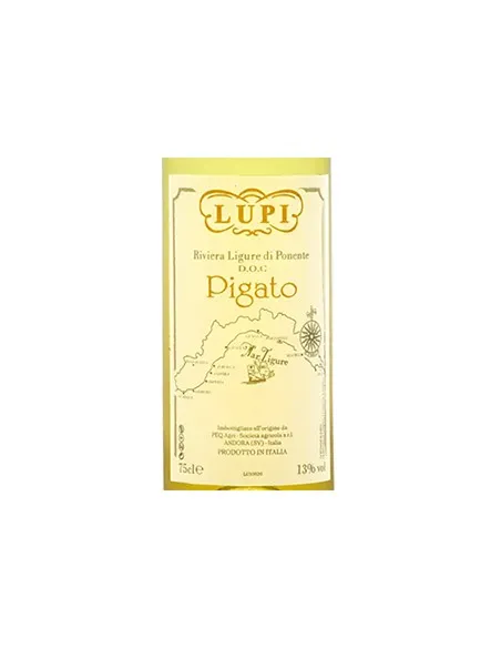 Riviera Ligure di Ponente DOC Pigato 2023 (750 ml.) Lupi Lupi - 2